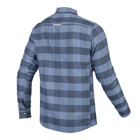 Hummvee Flanellhemd - Ensign Blau