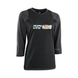 Bike Tee Scrub Amp LS 3/4 women schwarz