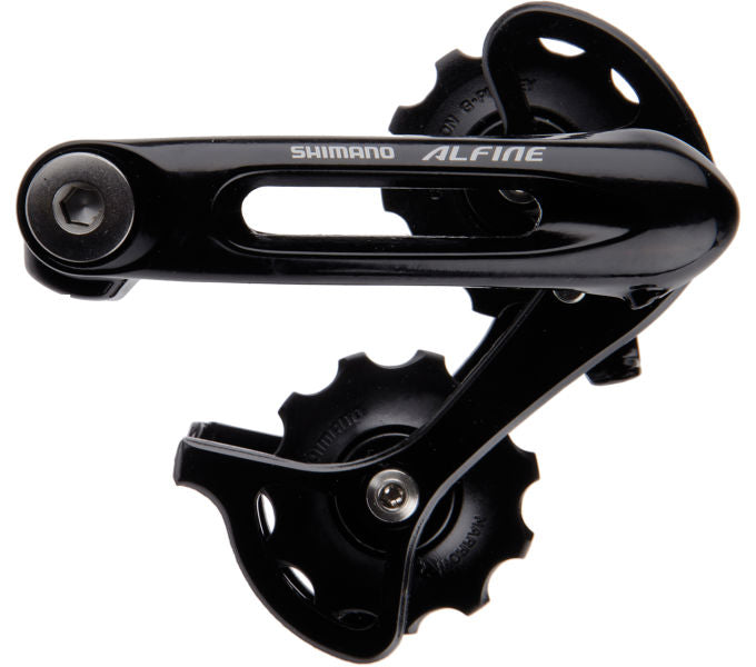 Alfine Kettenspanner für Singlespeed/Schaltnabe - schwarz