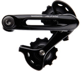 Alfine Kettenspanner für Singlespeed/Schaltnabe - schwarz