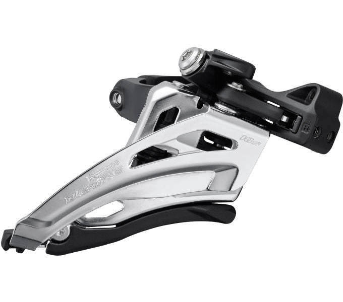 Umwerfer DEORE FD-M4100 2x10 SIDE-SWING - Schelle mittig