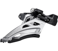 Umwerfer DEORE FD-M4100 2x10 SIDE-SWING - Schelle mittig