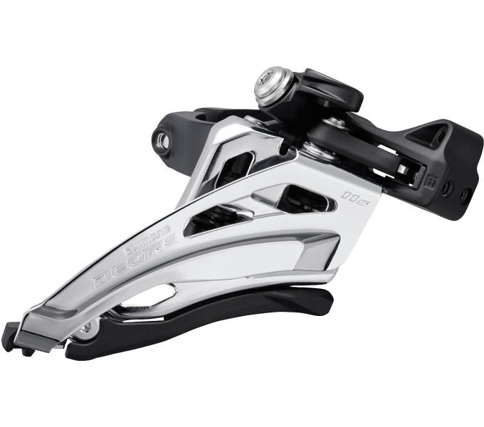 Umwerfer DEORE FD-M5100 2x11 SIDE-SWING - Schelle mittig