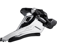 Desviador DEORE XT FD-M8100 2x12 SIDE SWING - abrazadera central 