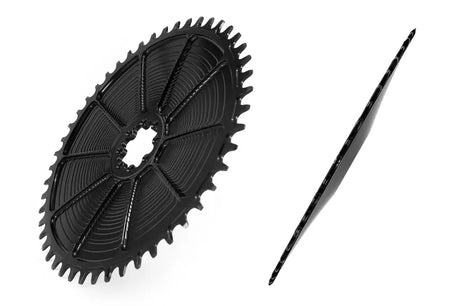 SRAM DM Road AERO Kettenblatt, 8-Loch - schwarz