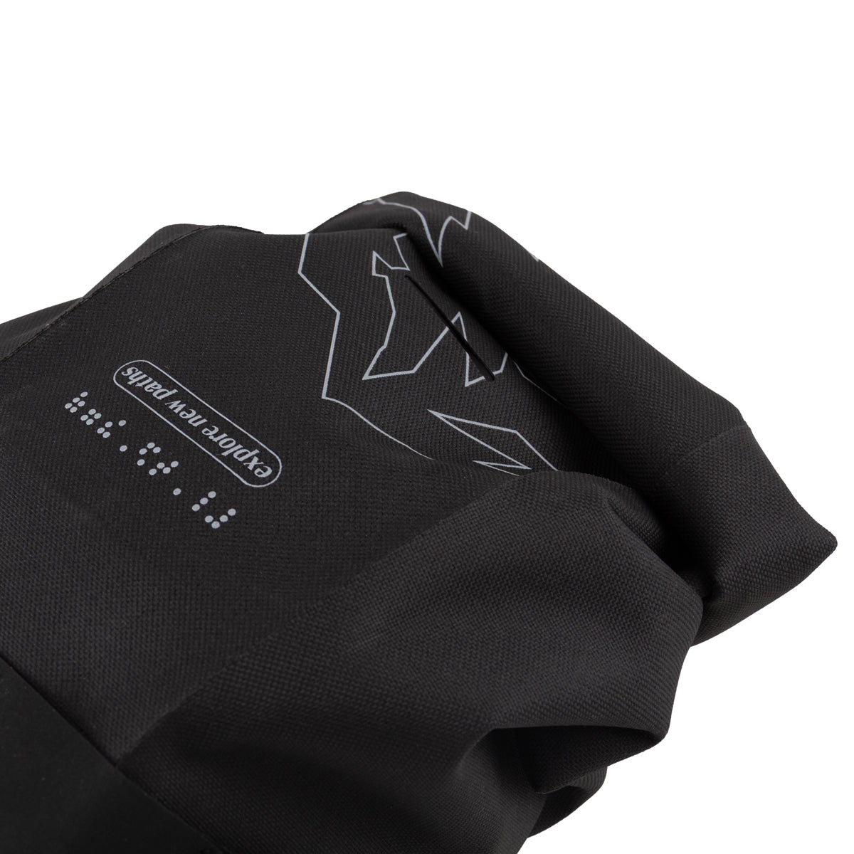 Saddle Bag 5L - Detailansicht Rolltop Verschluss