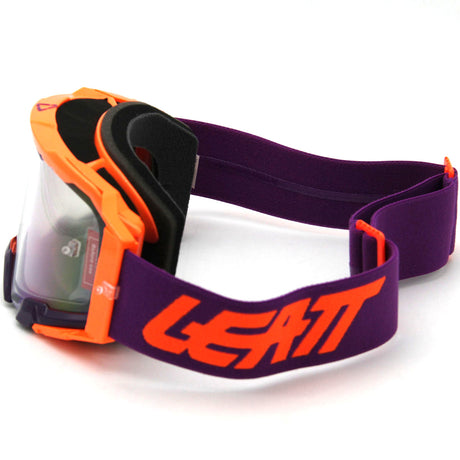 Velocity 5.5 Iriz Goggle anti fog mirror lens Neon Orange/Lila