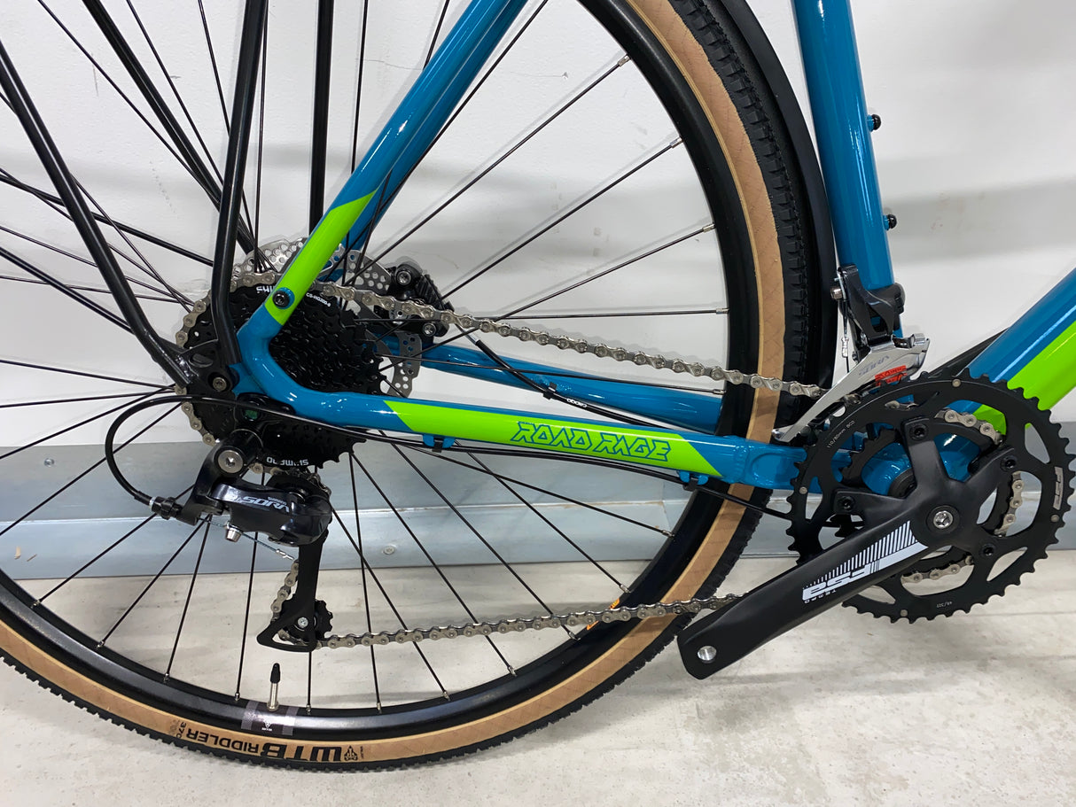 Road Rage EQ AL - Blue Green/Lime Green