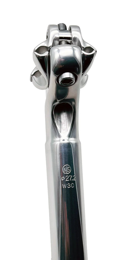 NJ-SP72 W30, 27.2x210 mm Sattelstütze - silver