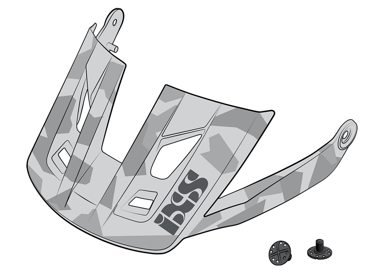 Trigger AM Visier + Pins - Grau/Camo