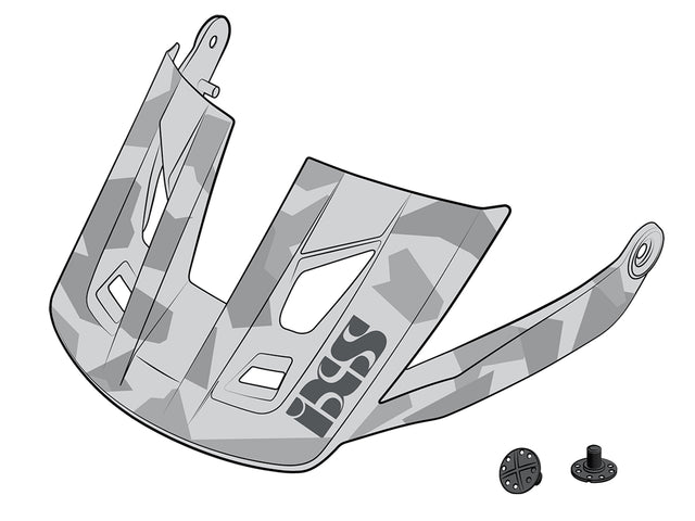 Trigger AM Visier + Pins - Grau/Camo