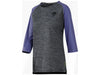 Carve X 3/4 Ladies Jersey - Graphite/Purple
