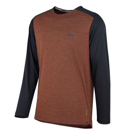 Flow X Trikot langärmlig - Orange/Schwarz
