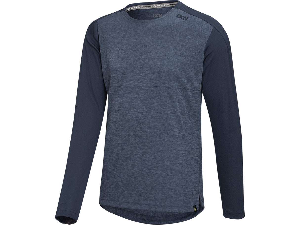 Flow X Kids Long Sleeve Jersey - Storm-Marine