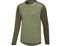 Flow X Maglia a manica lunga per bambini - Olive-Ulivo scuro