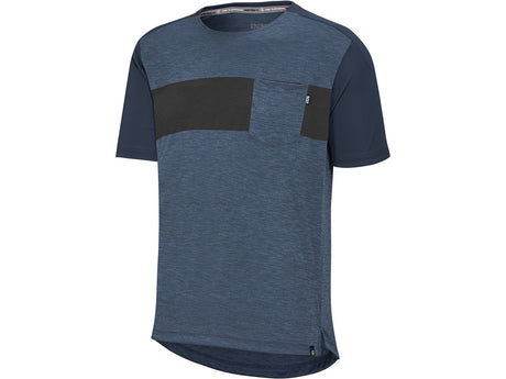 Flow X Kids Short Sleeve Jersey - Storm / Marine