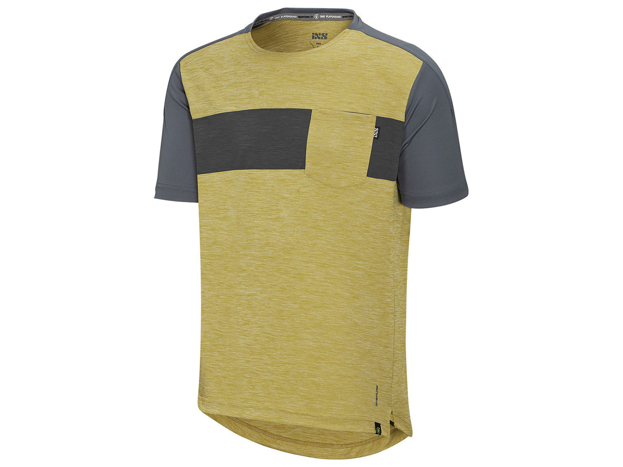 Flow X Short Sleeve Jersey - Acacia / Charcoal