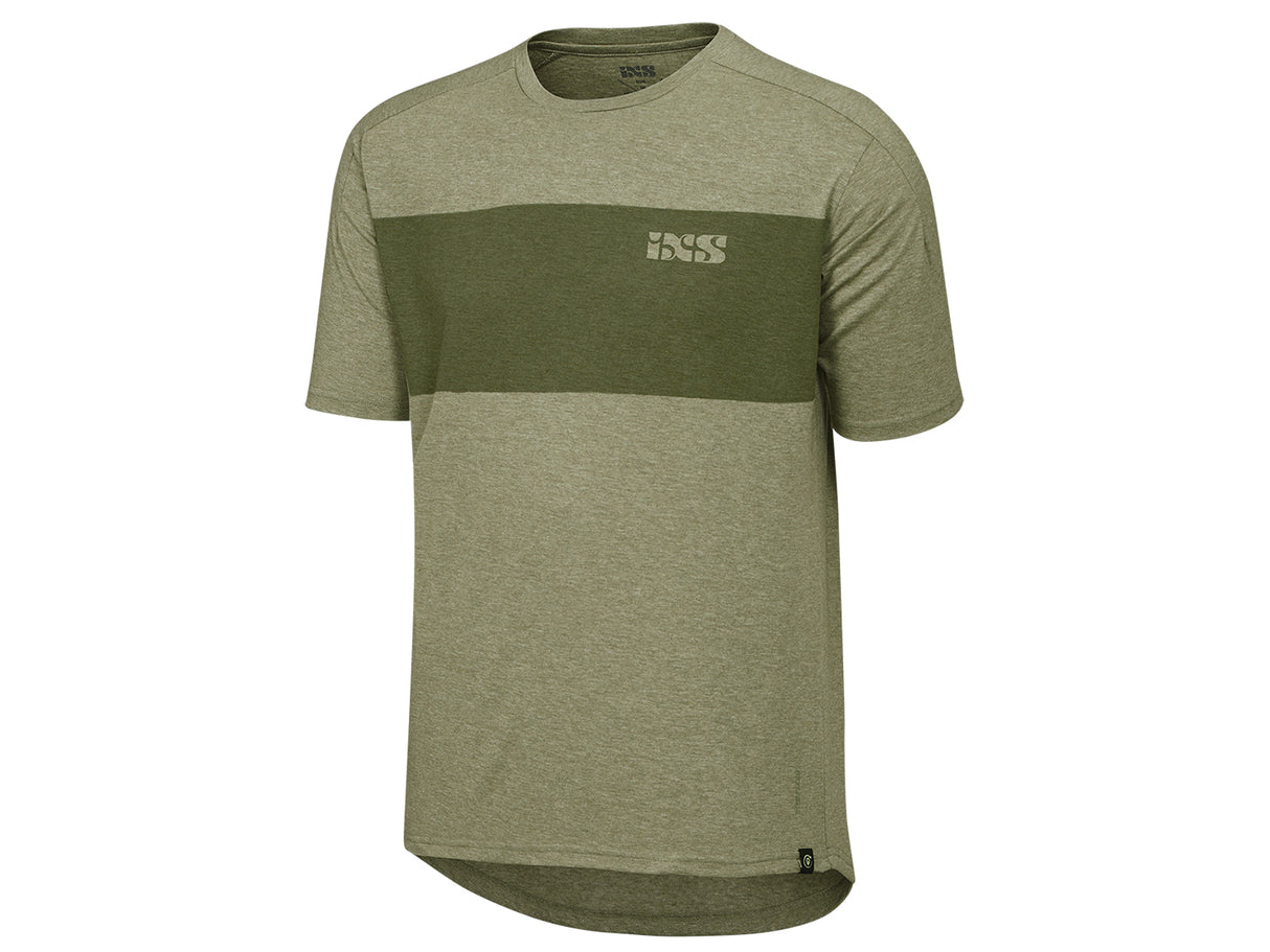 Flow Censored Kids Tech Tee - olive
