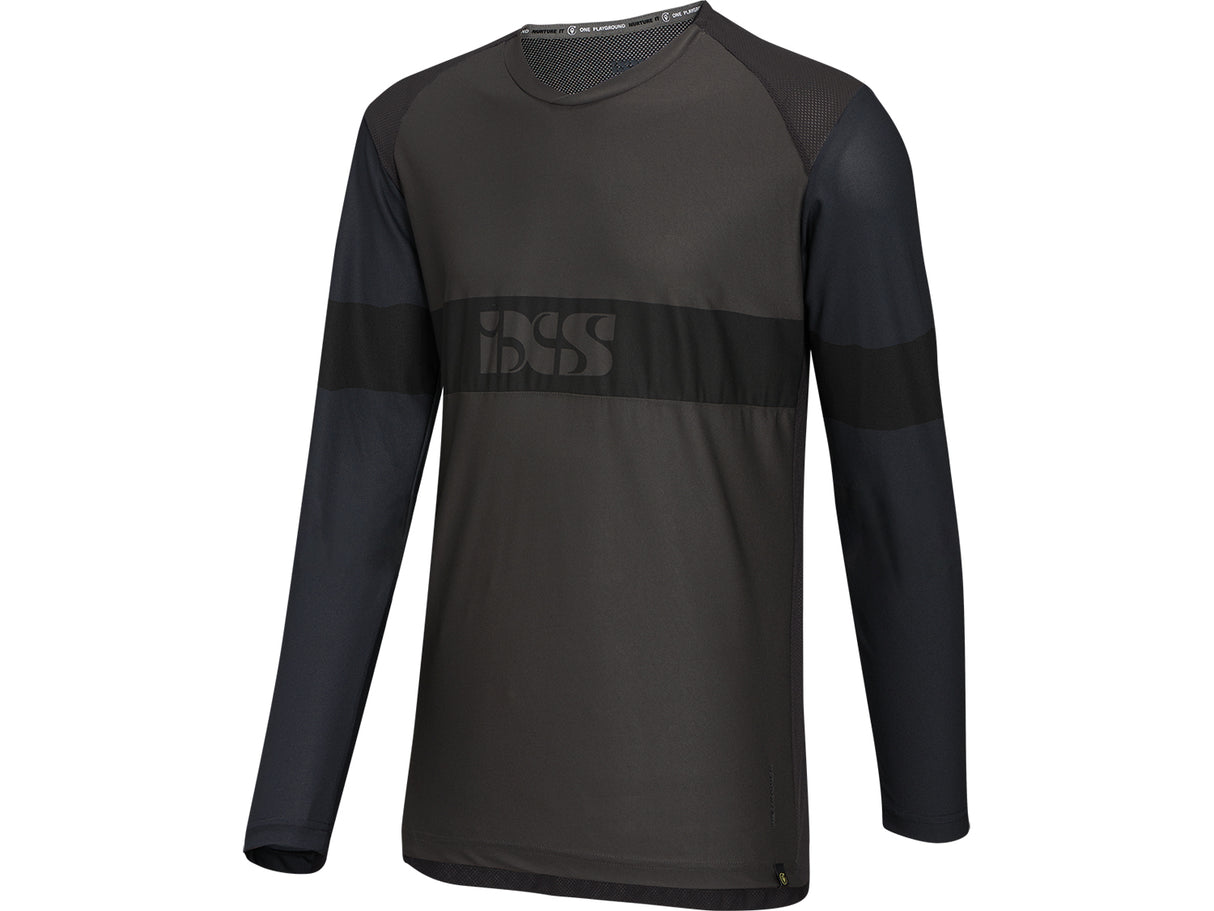 Trigger EVO Kids Long Sleeve Jersey - Anthracite-Black