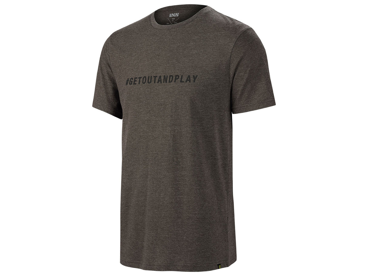 Getoutandplay Organic Cotton T-Shirt - Coffee