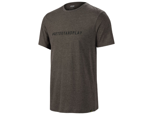 Getoutandplay Organic Cotton T-Shirt - Coffee