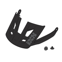 Replacement visor + pins for Trigger AM - Black 