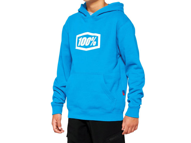 Icon Youth Pullover Hoody - sky blue