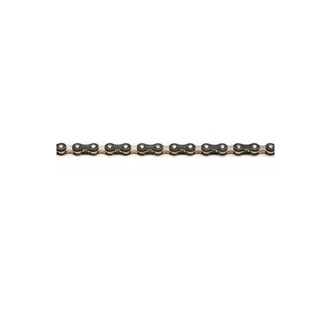 410 C JB/S 5-6 Fach Fahrradkette - Jet Black / Silber