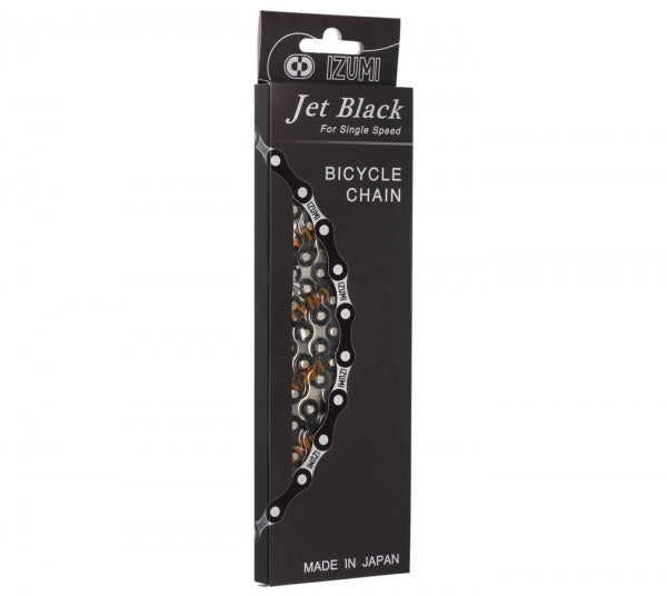 Jet Black Kette 1/2 x 1/8 Zoll - silber