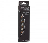 Jet Black Kette 1/2 x 1/8 Zoll - silber