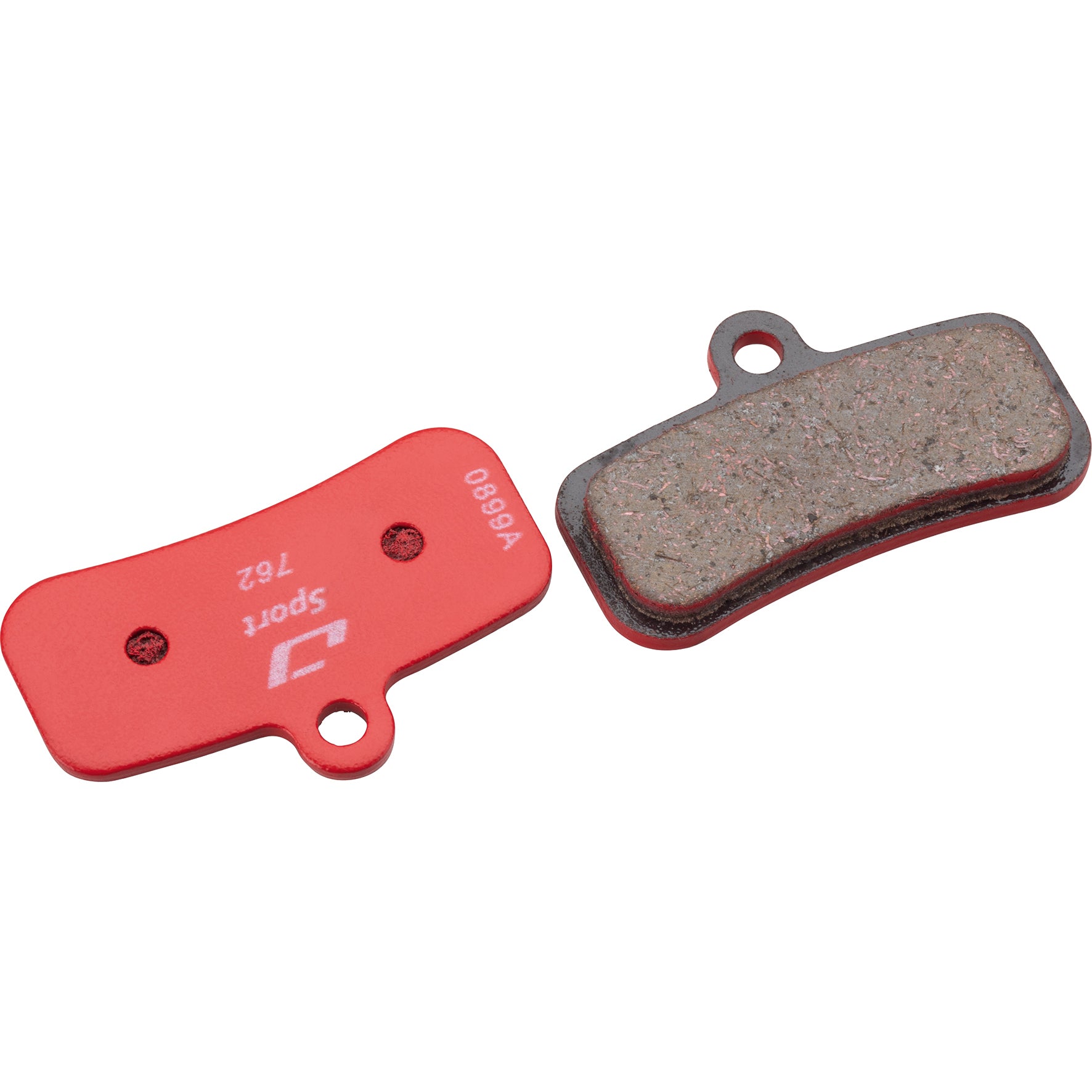 Pastiglie Freno Disco Jagwire Sport Semi-Metalliche Per Shimano XTR, XT, SLX – Rosse, 2 Pezzi