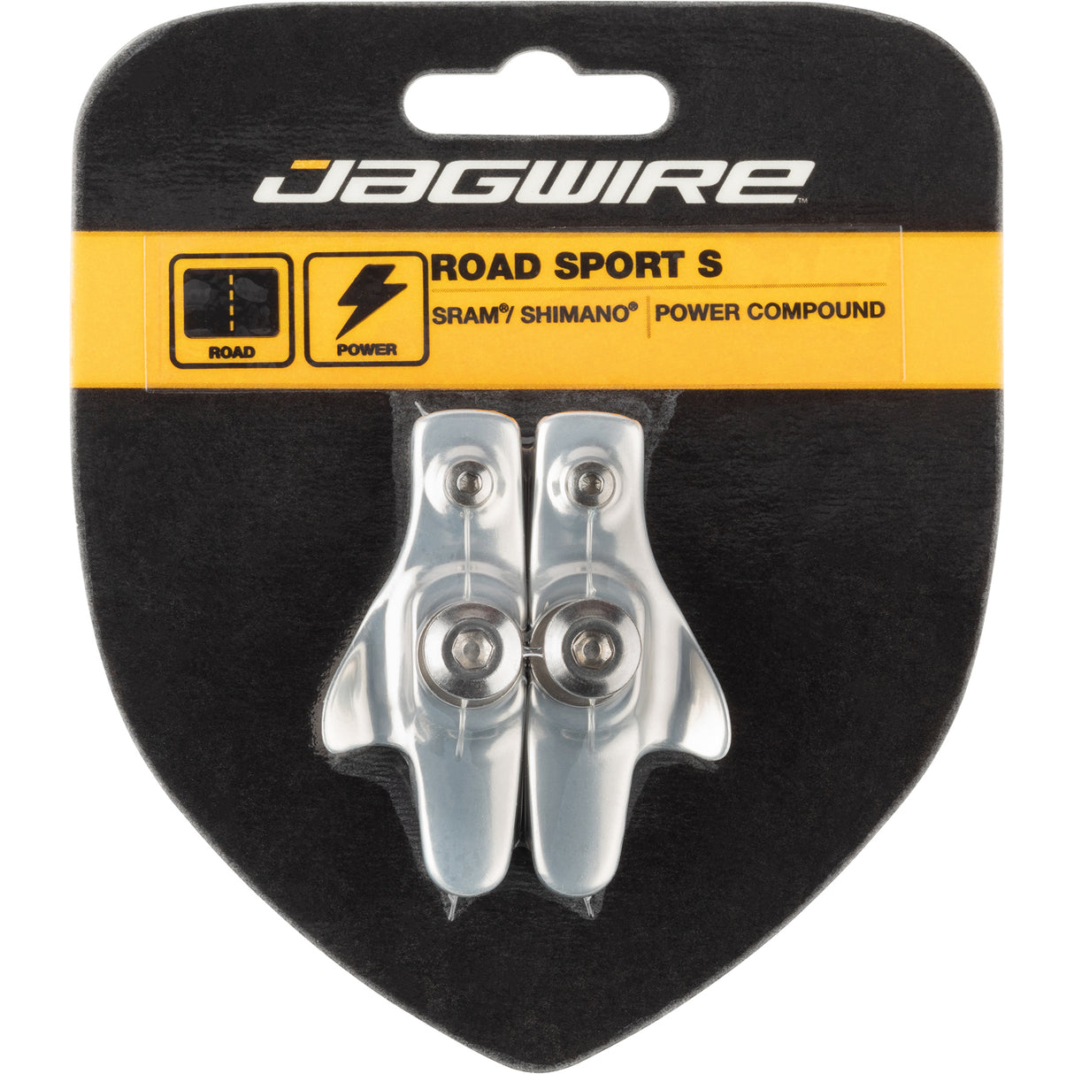 Bremsschuhe Road Sport Cartridge für Shimano - silber