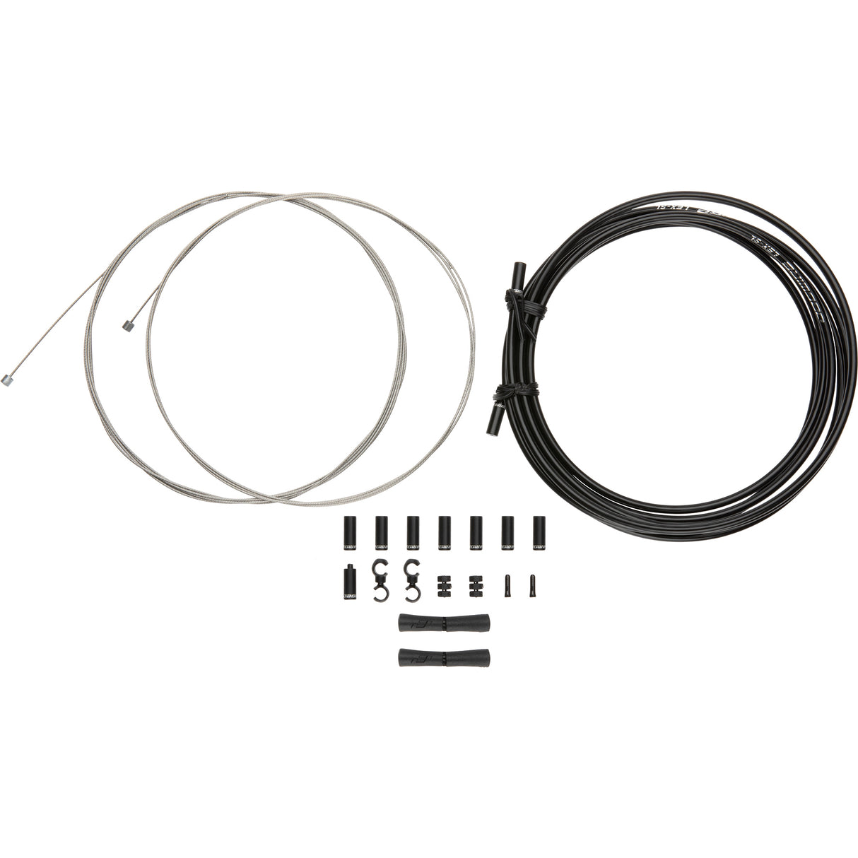 Schaltzugset Road & Mountain Sport 2x - schwarz