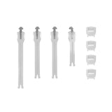 Strap kit 6.5 Black 4-pcs