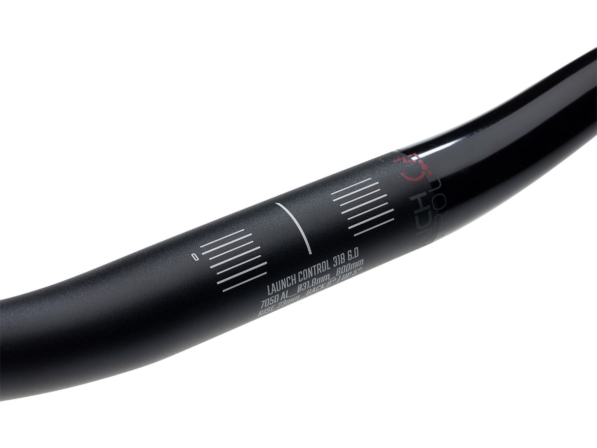 Leatt Handlebar Kit Launch Control 6.0 Ø31.8mm, with Grips - Blast Black