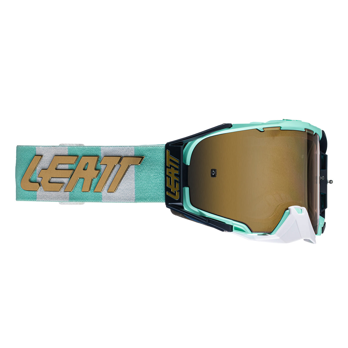 Velocity 6.5 Iriz Goggle anti fog Mirror lens - Hellblau/Bronze