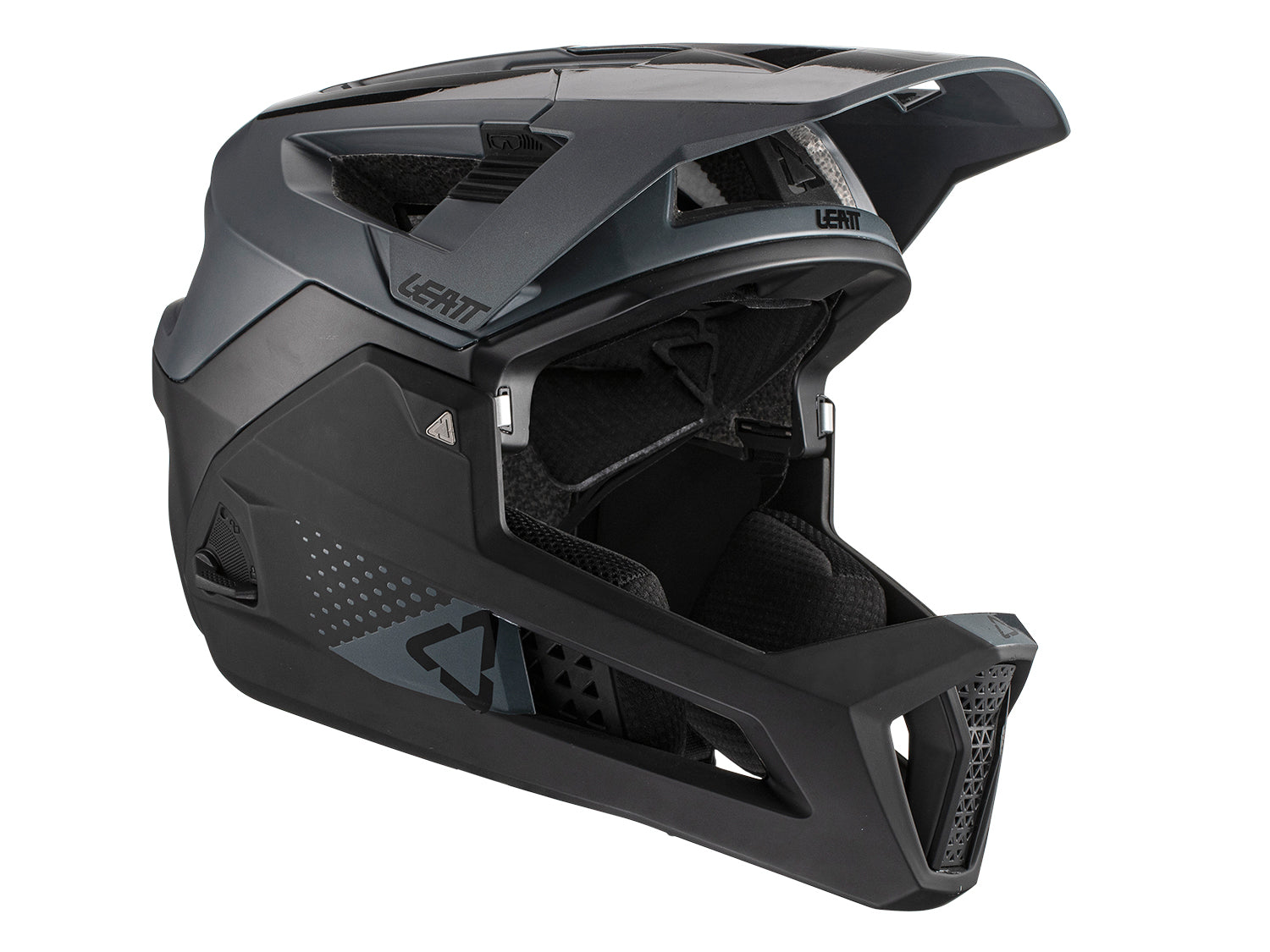 MTB 4.0 Enduro - Fullface Helm - Schwarz