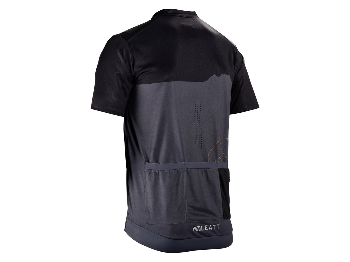Leatt MTB Trail 3.0 Short Sleeve Jersey - Black - 2025
