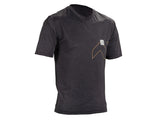 Leatt MTB Trail 1.0 X-Flow Short Sleeve Jersey - Black - 2025