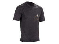 Leatt MTB Trail 1.0 X-Flow Short Sleeve Jersey - Black - 2025