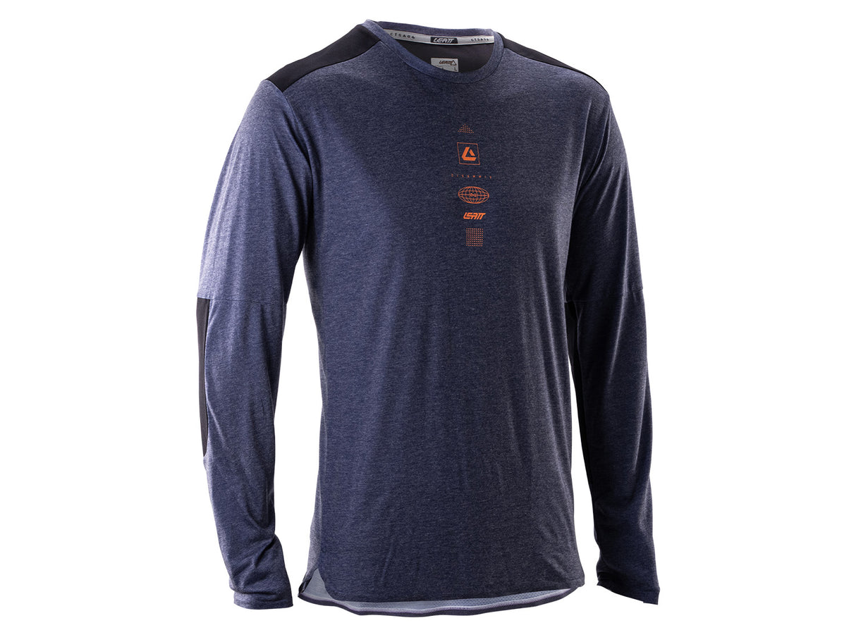 MTB Trail 4.0 Long Sleeve Jersey - Galaxy Blue