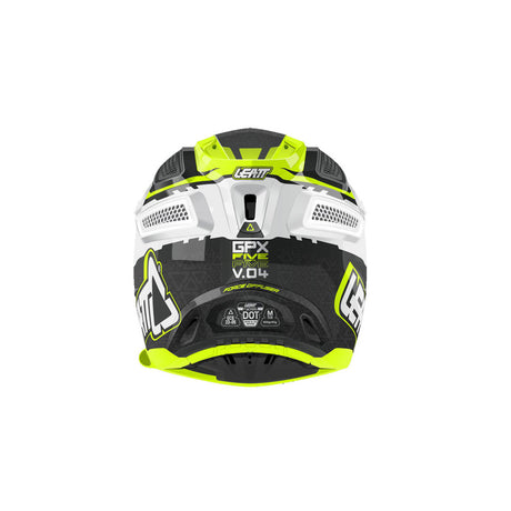 Helm 5.5 Comp V04 gelb-schwarz-weiss