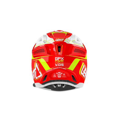 Helm 5.5 Comp V05 orange-gelb-weiss