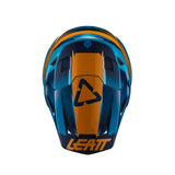 Helm inkl. Brille 7.5 V21.1 blau-gelb