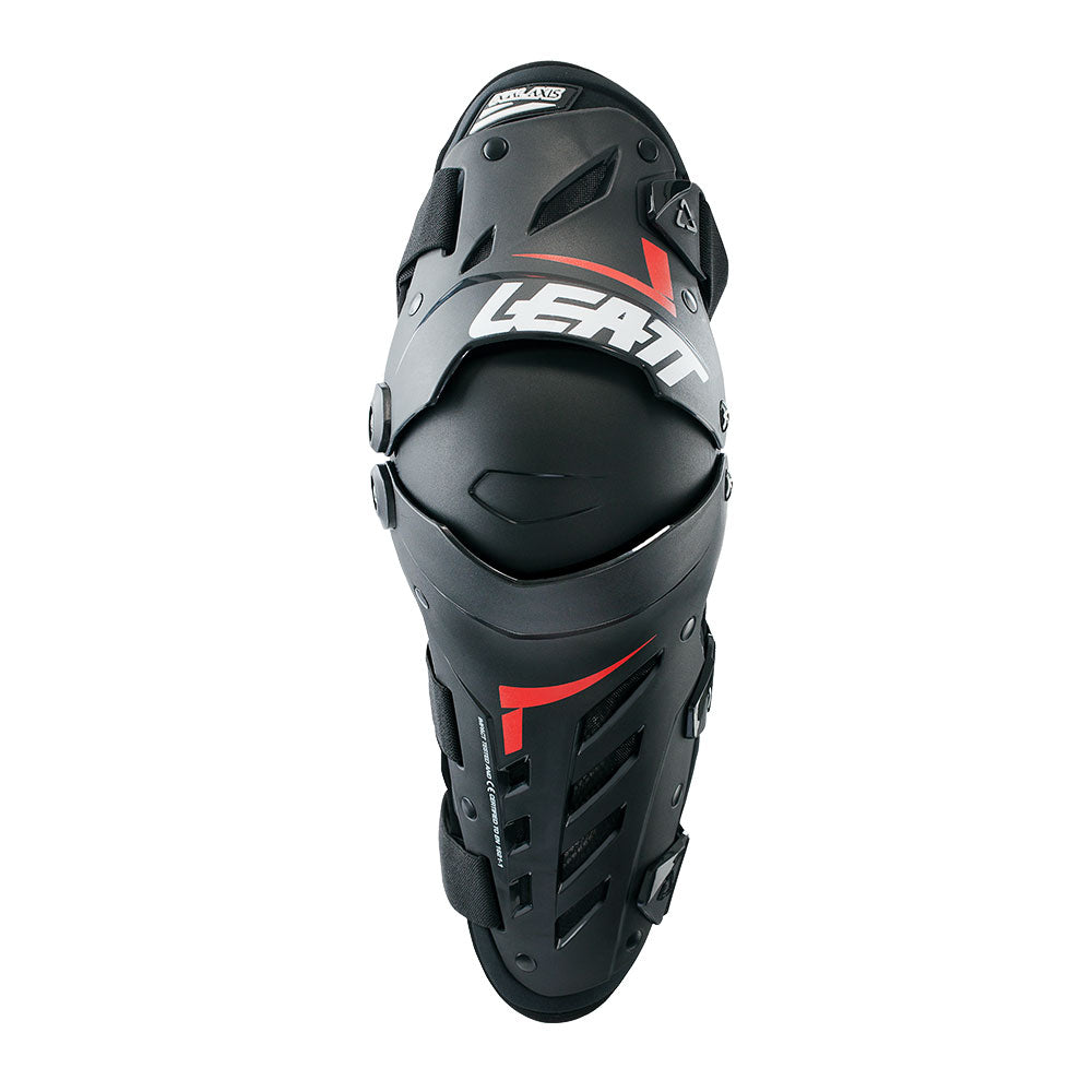 Knie Protektor Dual AXIS schwarz-rot