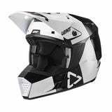 Motocrosshelm 3.5 V21.3 - weiss-schwarz
