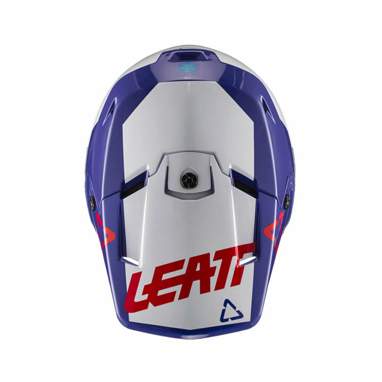 Motocrosshelm GPX 3.5 - blau-weiss