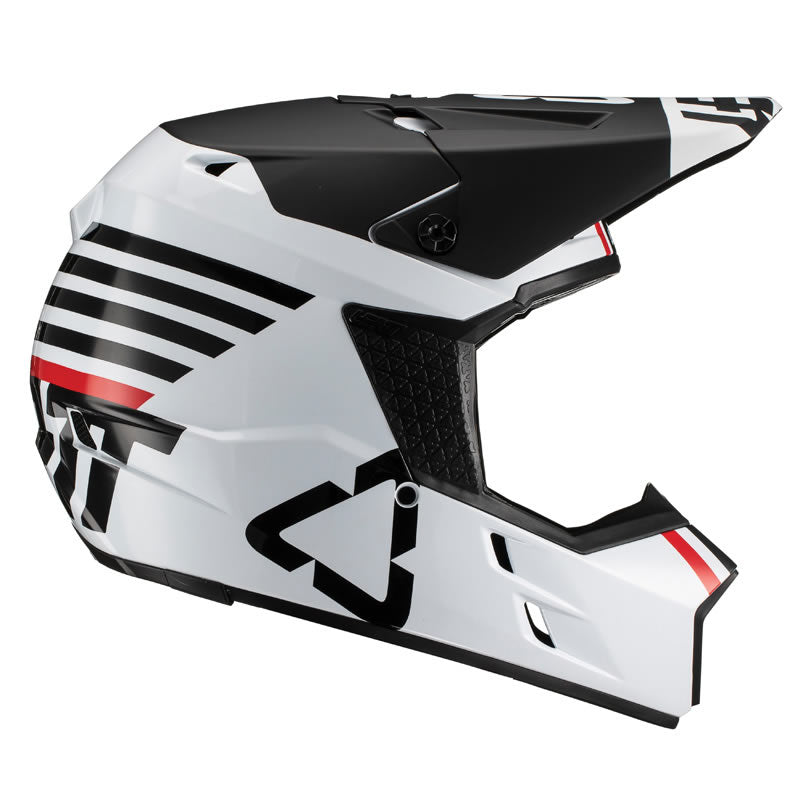 Motocrosshelm GPX 3.5 Junior V19.2 weiss
