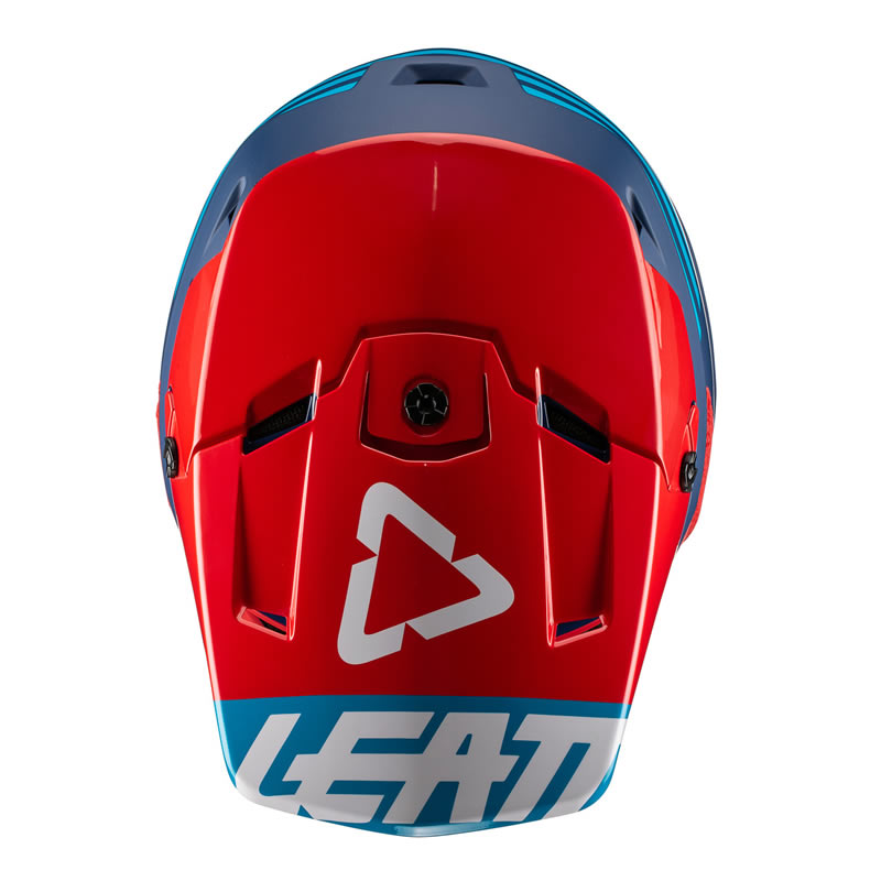 Motocrosshelm GPX 3.5 V19.2 blau-rot