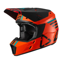 Casco de motocross GPX 3.5 V19.2 naranja 